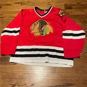Vintage Chicago Blackhawks Jersey Size Large. Message with any questions!